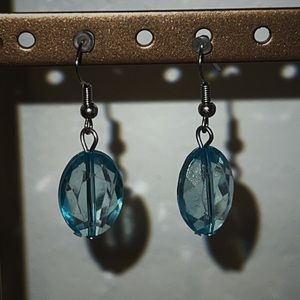 Aqua Jewel Earrings